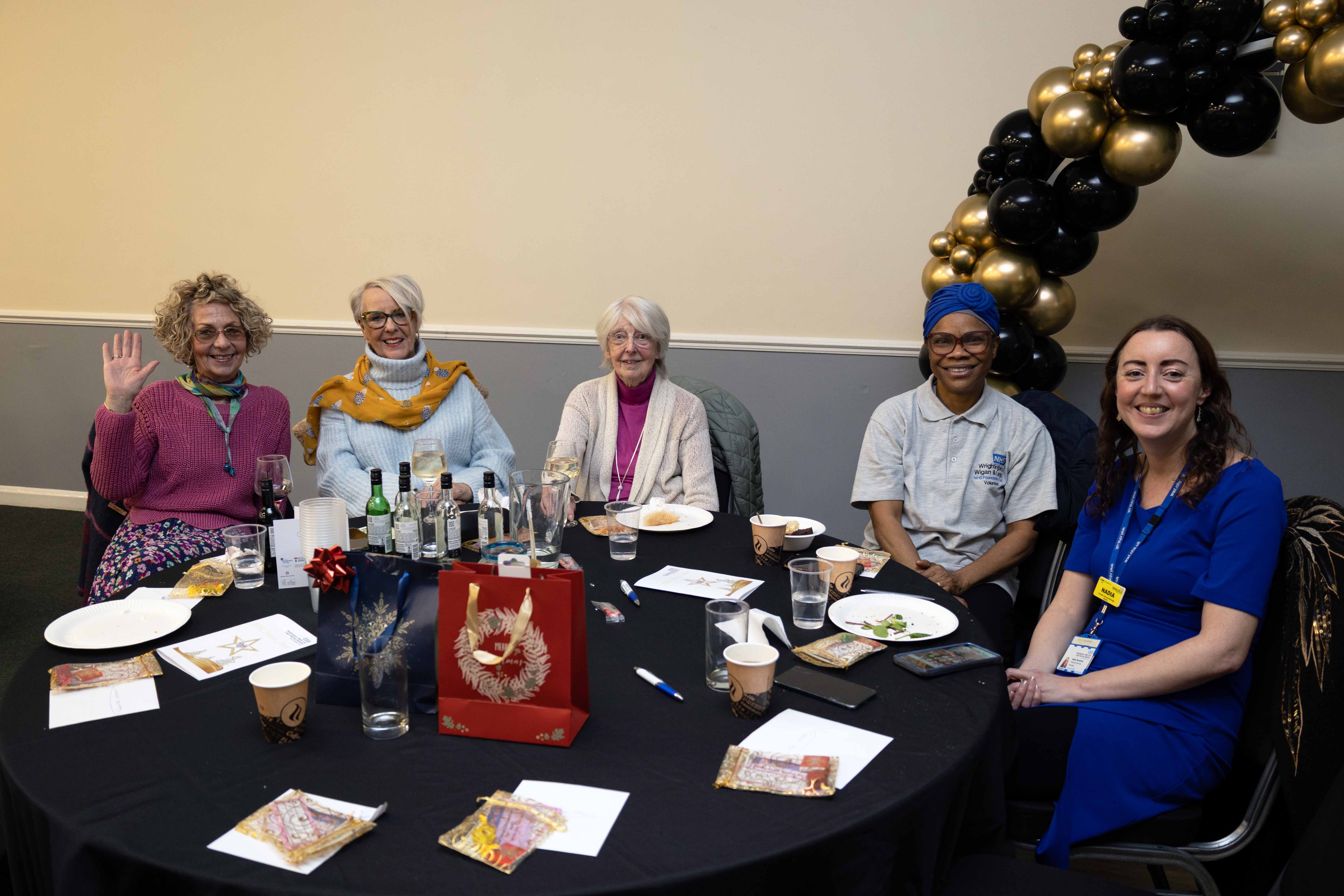 Photo: Voluntary Services Manager, Nadia Bousseau (far right) with WWL Volunteers